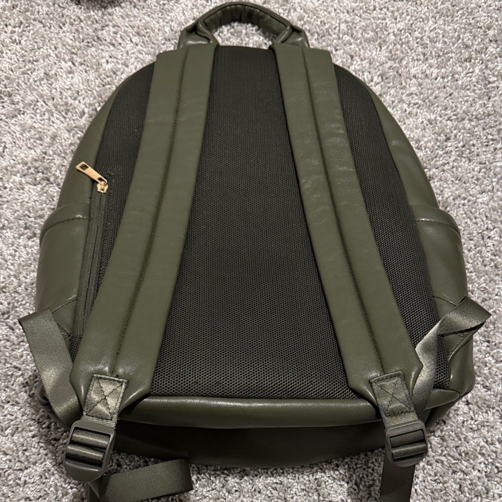 Olive Green Backpack - Picture 2 of 5